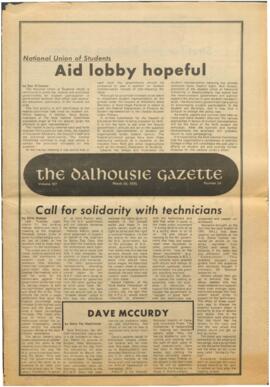 The Dalhousie Gazette, Volume 107, Issue 24
