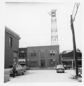 Photograph of an Island Telephone Company building