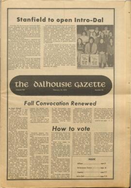 The Dalhousie Gazette, Volume 107, Issue 20