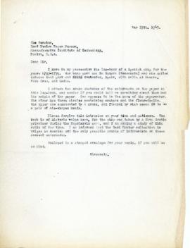 Correspondence between Thomas Head Raddall and Dard Hunter