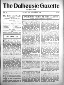 The Dalhousie Gazette, Volume 52, Issue 15