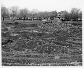 Sir James Dunn Science Building - Construction - Excavation of Site