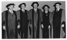 Photograph of Dalhousie Law convocation - honorary degree recipients