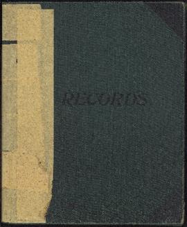 "Income Book, Thomas H. Raddall Sr.: 1946-1985 incl." notebook.