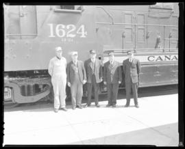 Photograph of C.N.R. Train Crew