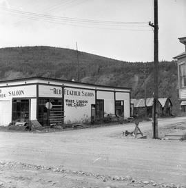 Photograph of the Red Feather Saloon in Dawson City, Yukon