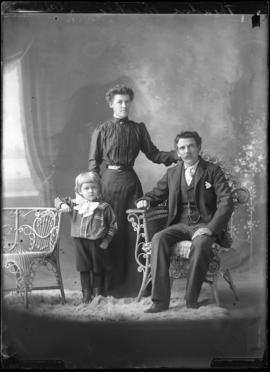 Photograph of Mr. Theodore Meikle and family