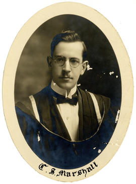 Portrait of Clyde Slocomb Marshall : Class of 1924