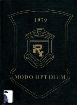 Modo optimum: Dalhousie University College of Pharmacy yearbook 1979