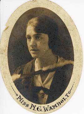 Photograph of Marjorie Grace Wambolt