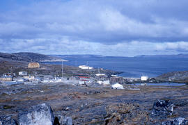 Photograph of the town of Wakeham Bay