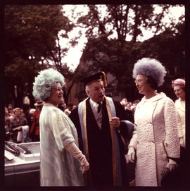 Photograph of Faculty of Medicine Convocation 1967 - Queen Mother Elizabeth