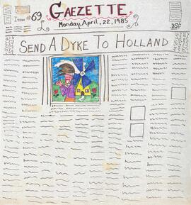 Send a Dyke to Holland banner