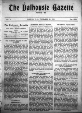 The Dalhousie Gazette, Volume 50, Issue 13-14