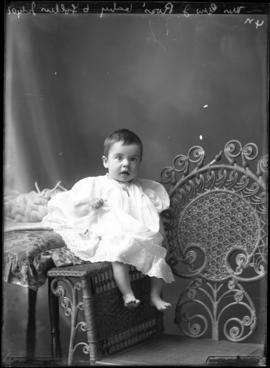 Photograph of the baby of Mrs. George J. Ross