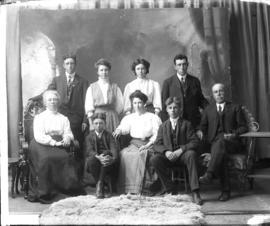 Photograph of Mr. Hugh McDonald and group