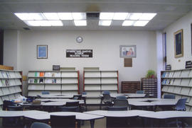 Photograph of the W.K. Kellogg Library Boniuk Reading Room