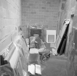Photograph of the Dalhousie Art Gallery storage area