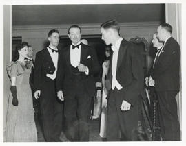 Photograph of Viscount Alexander of Tunis at the 1947 Convocation Ball