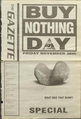 The Gazette, Buy Nothing Day Special