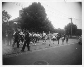 Photograph of an alumni procession