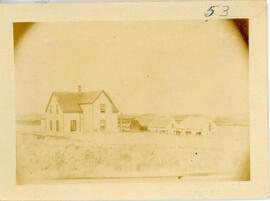 Photograph of the old schoolhouse on Sable Island