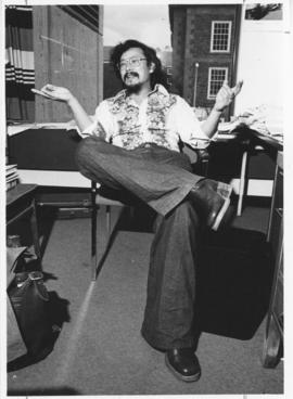 Photograph of David Suzuki at Dalhousie