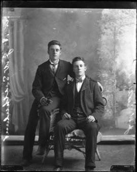 Photograph of John W. Sutherland and friend