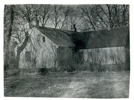 Photograph of the Simeon Perkins house in Liverpool, Nova Scotia before restoration