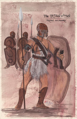Costume design for Trojan soldiers
