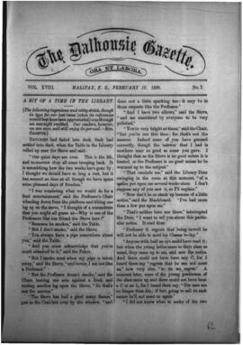 The Dalhousie Gazette, Volume 18, Issue 7