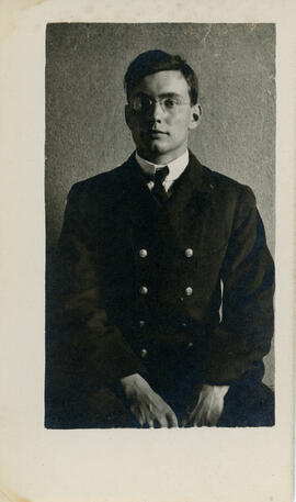 Photograph of David W. Rosebrugh, wireless operator on Sable Island