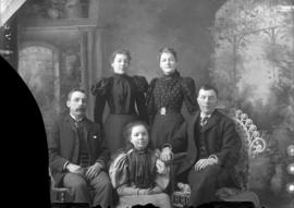Photograph of Mr. Fraser and family