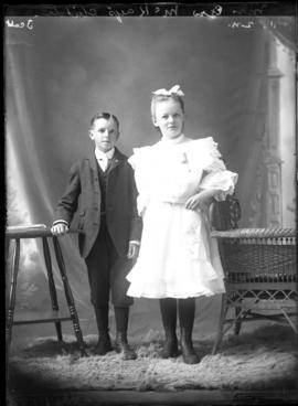 Photograph of the children of George McKay