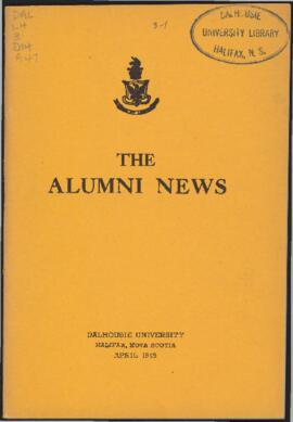 The Alumni news, Third Series, volume 3, no. 1