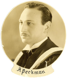 Portrait of Abraham Peckman - Class of 1939