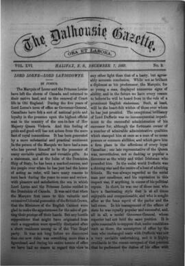 The Dalhousie Gazette, Volume 16, Issue 3