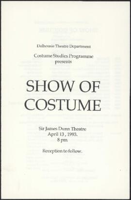 Show of costume : [program]