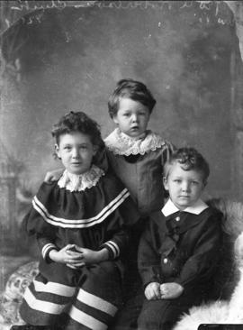 Photograph of Rev. A. Robertson's children