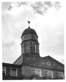 Photograph of the Arts and Administration building tower