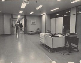 Photograph of computer centre in the Killam Memorial Library
