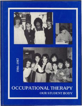 Dalhousie University Occupational Therapy "Our Student Body" yearbook 1986-1987