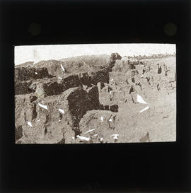 Photograph of unidentified ruins