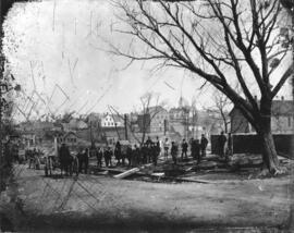 Photograph of New Glasgow after the fire of April 19, 1874
