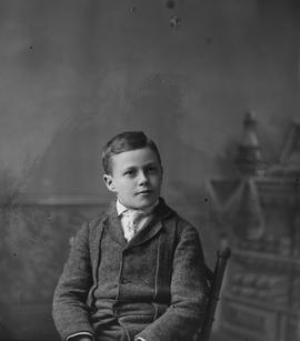 Photograph of the son of David Graham Whidden