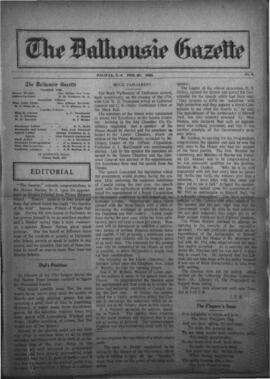 The Dalhousie Gazette, Volume 57, Issue 6