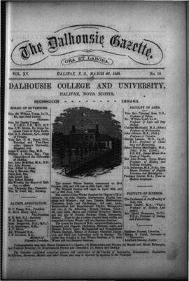 The Dalhousie Gazette, Volume 15, Issue 10