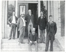 Photograph of Dr. Samuel W. Williamson and colleagues