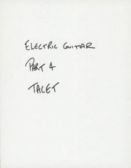 Nasca lines : part 4 : electric guitar
