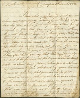 A letter from William Kellock, to James Dinwiddie